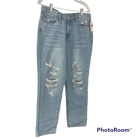 NWT BlankNYC the Madison crop high waisted jeans 30 distressed - Picture 2 of 6